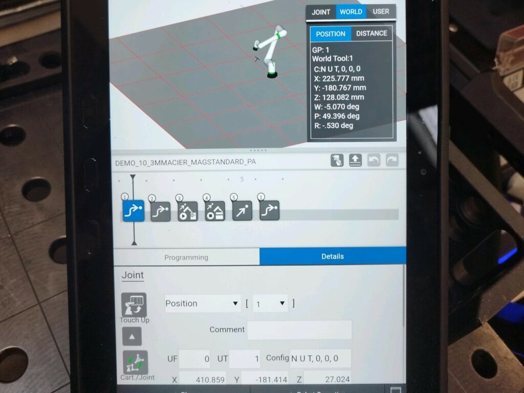 Cobotique-soudage-Tablette-programmation